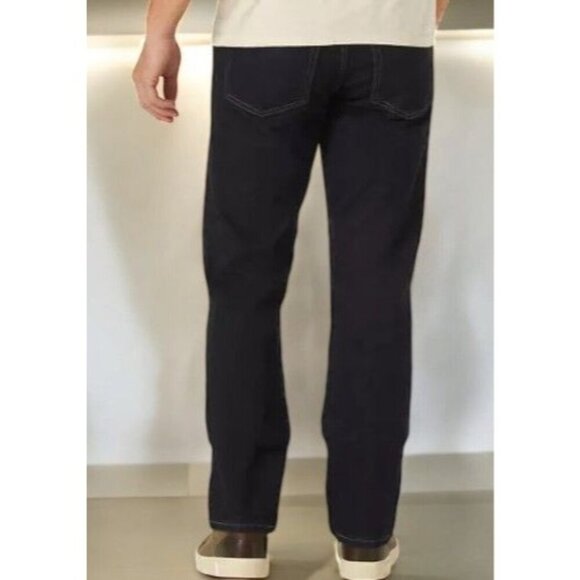 Wrangler Mens Kabel Regular Fit Rinsed Jeans Size 40X30 New With Tags Dark Wash - Picture 4 of 7